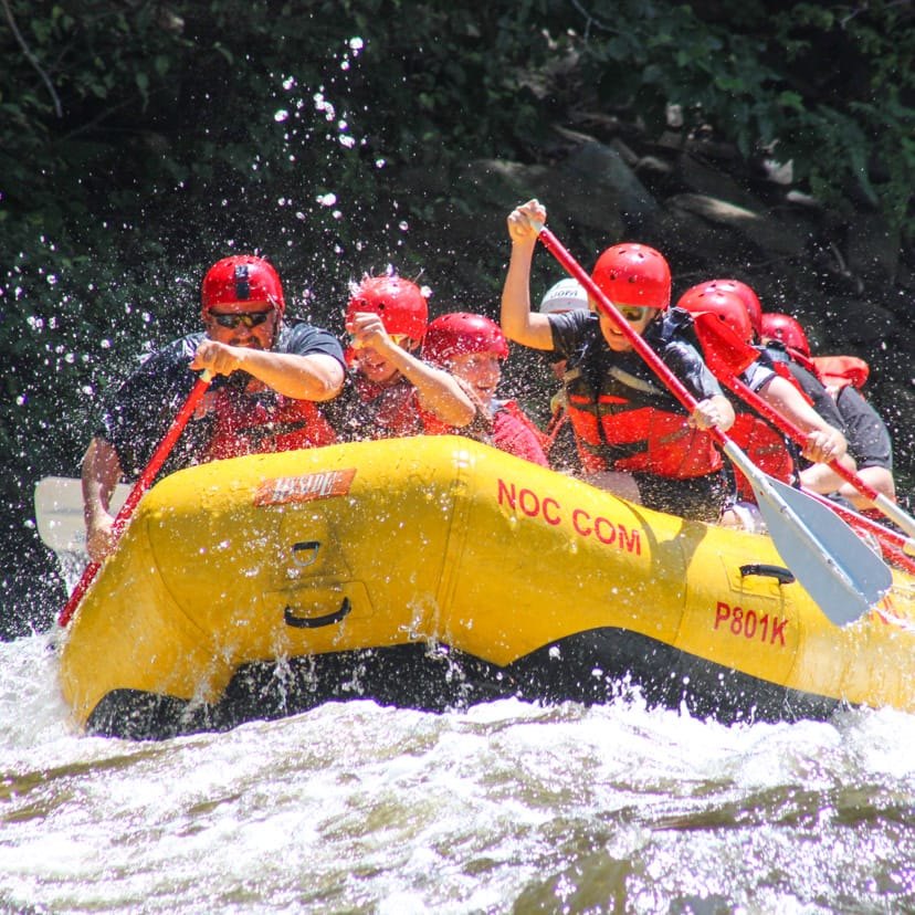 Rafting with NOC Pigeon River Outpost